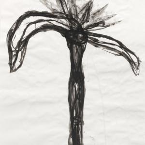 Eduardo Martín del Pozo. WINTERGARTEN, 2012. Tinta china y gouache sobre papel. 100 x 70 cm. EM-0002