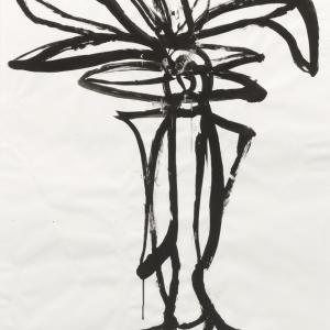 WINTERGARTEN, 2012. Tinta china y gouache sobre papel. 100 x 70 cm. EM-0004