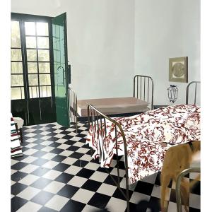 Habitación cubana, 2023. Óleo sobre lino. 150 x 100 cm. JSO-0003