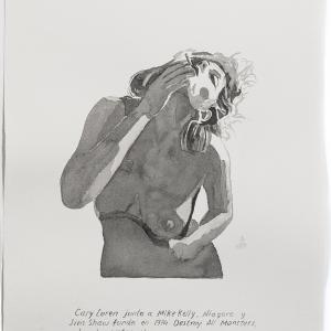 CARY LOREN, 2021. Tinta sobre papel. XM-0092