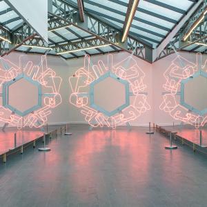 Vista de la exposición Tres experiencias formales, comisariada por Miguel Cereceda. CentroCentro. Madrid, España. Junio - Octubre 2025.