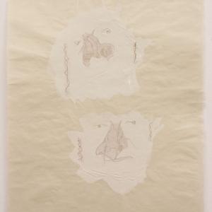 


BIG NOSE, 2019. Gouache y grafito sobre papel japonés. 52 x 42.5 cm. JH-0038


