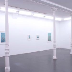 Vista de la exposición SHAPES OF WATER, en F2 Galería, Madrid, febrero - marzo 2022