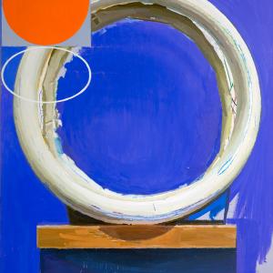 S-T (O), 2025. Óleo sobre lienzo. 205 x 155 cm. RG-0019